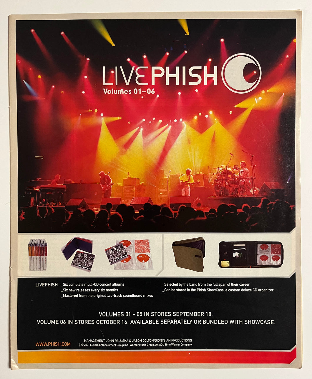 Phish - 11” x 13” Trade Ad