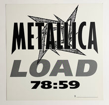 Load image into Gallery viewer, Metallica - Double Sided Album Flat
