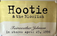 Hootie & The Blowfish 18” x 30” Promotional Poster