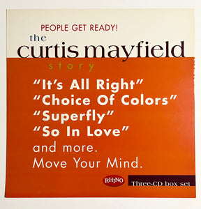 Curtis Mayfield - Double Sided Album Flat