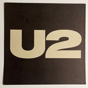 U2 Double Sided Album Flat