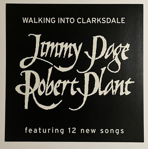 Jimmy Page Robert Plant - Double  Sided Album Flat