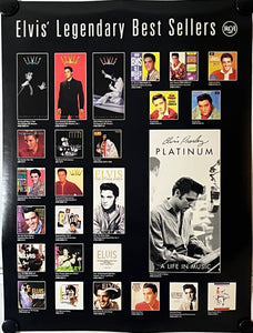 Elvis Presley - 18” x 24” Double Sided Promotional Poster