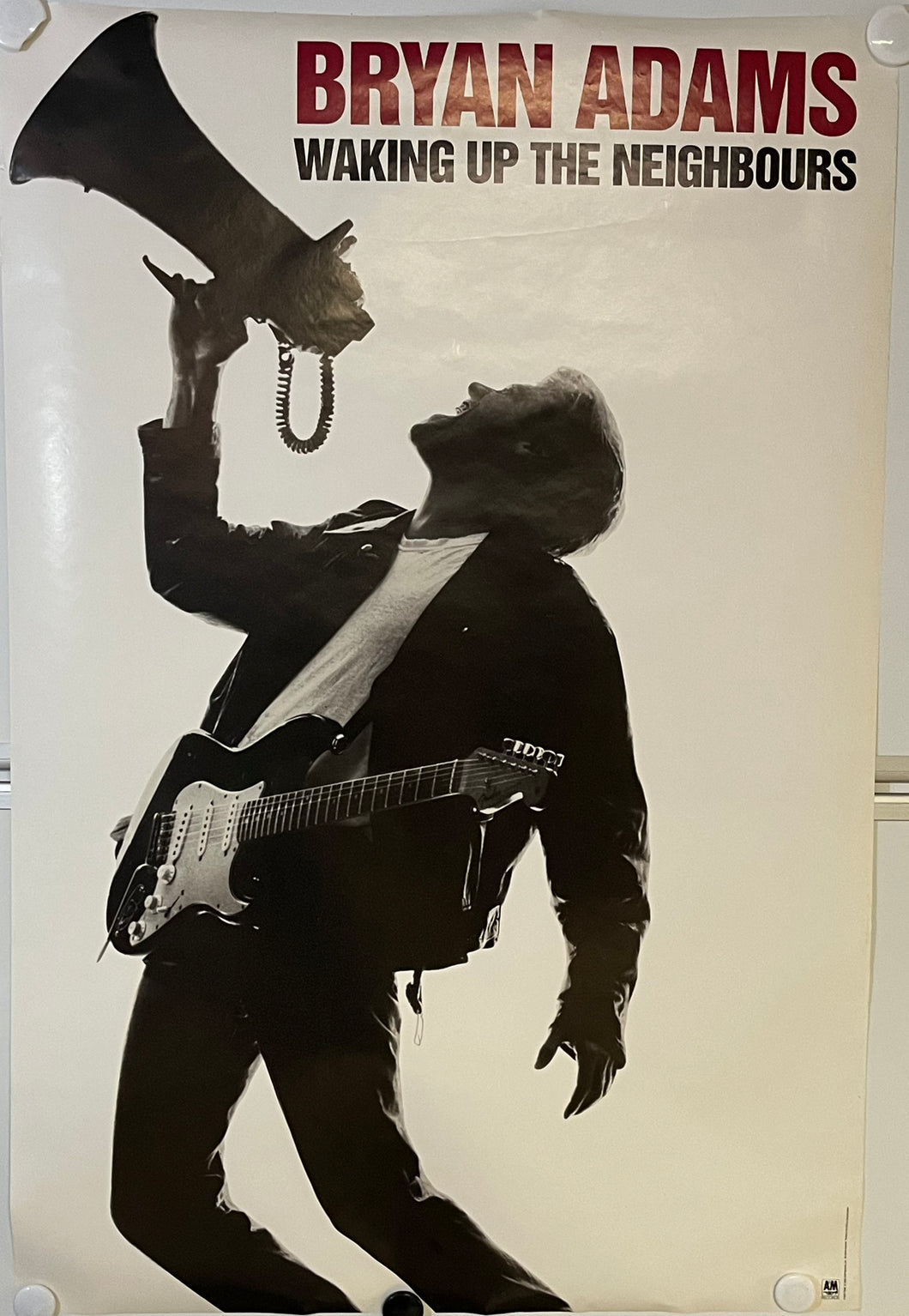 Bryan Adams - 24” x 36” Promotional Poster & 12” x 36” Banner