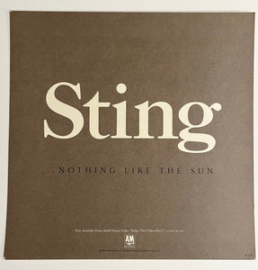 Sting - Double Sided Album Flat