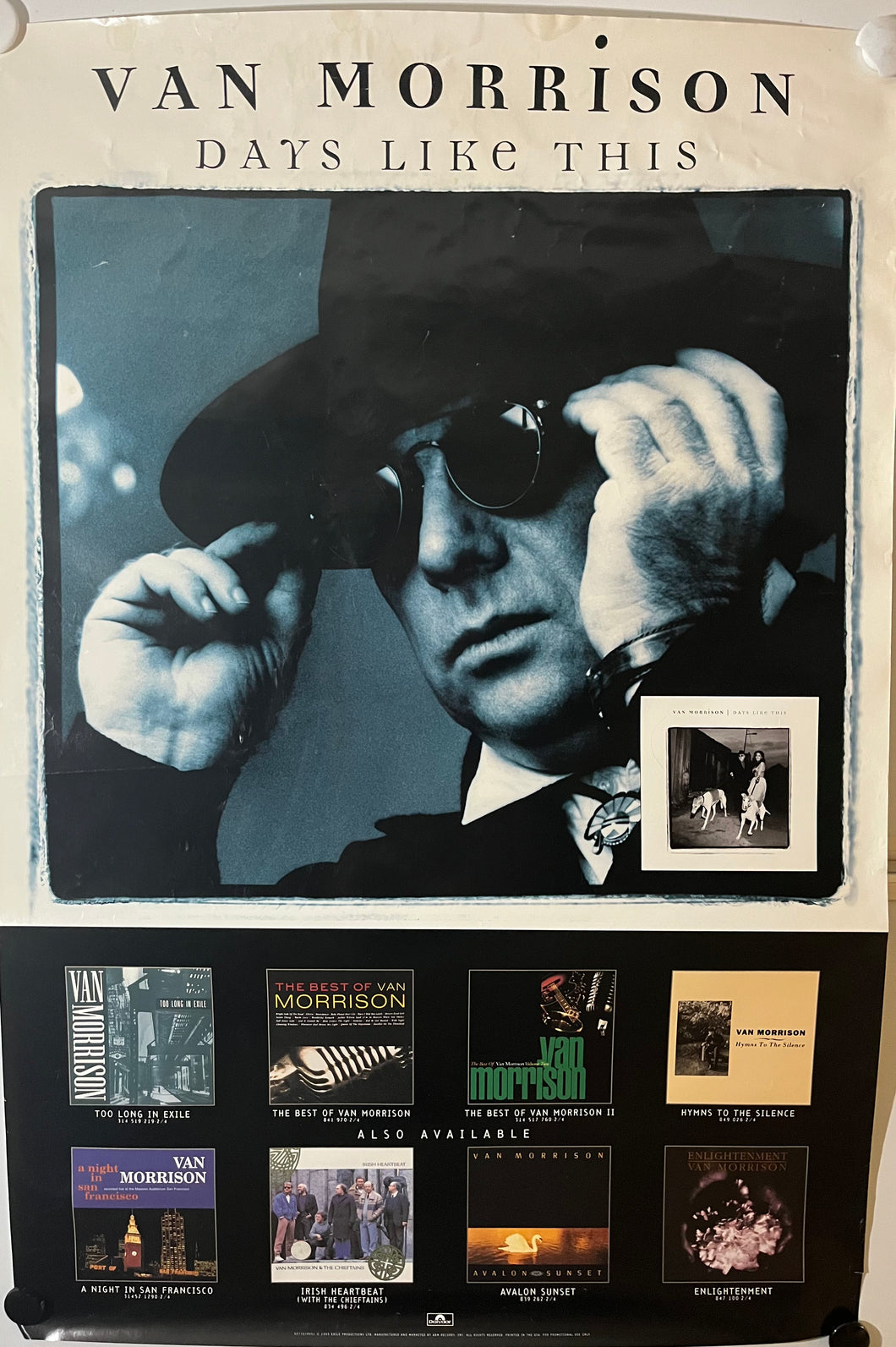Van Morrison - 24” x 36” Promotional Poster