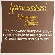 Load image into Gallery viewer, Arturo Sandoval - Double Sided Album Flat
