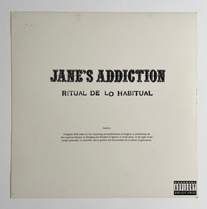 Jane’s Addiction - Double Sided Album Flat