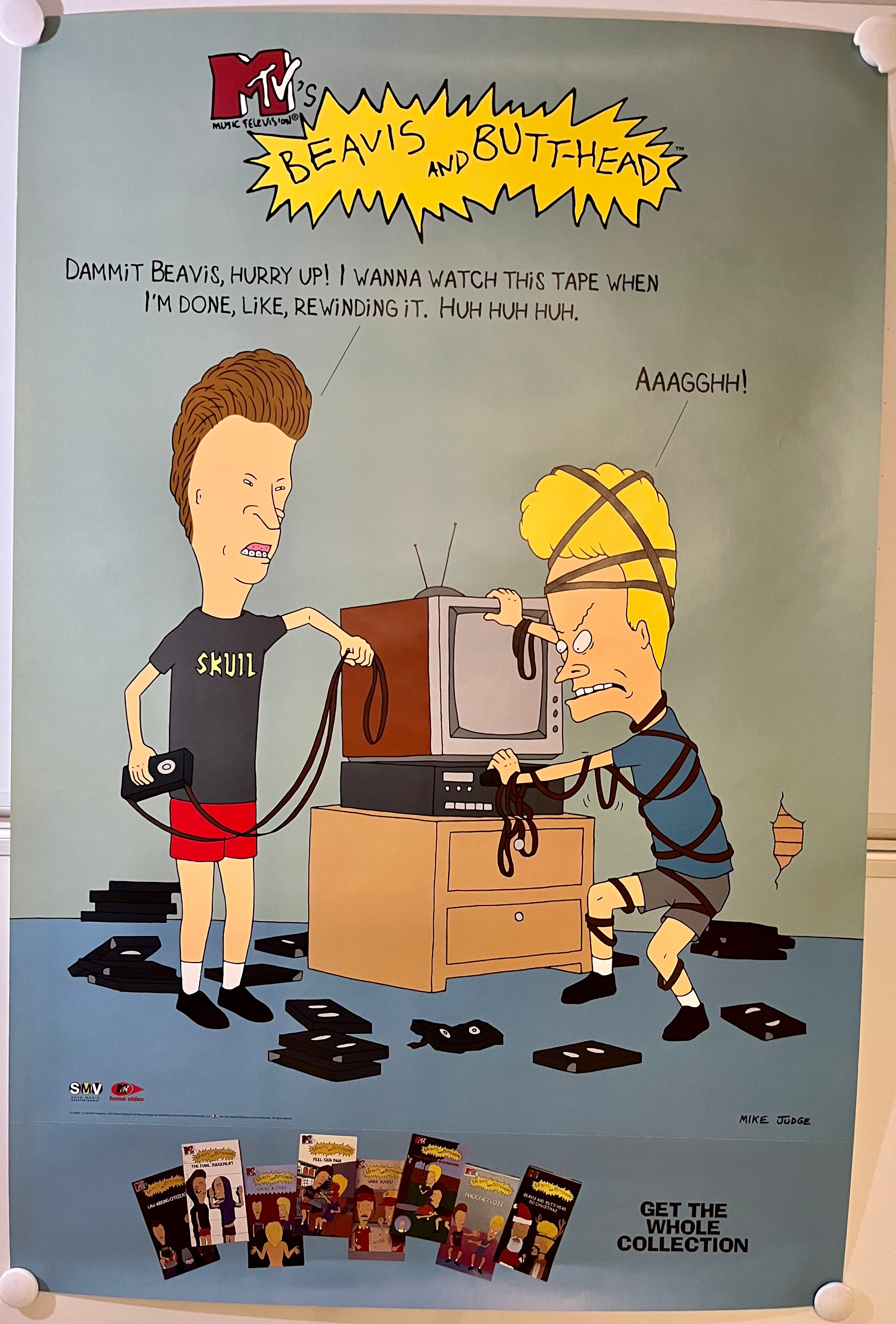 Beavis And Butt-Head - 24” x 36” Promotional Poster – Midwest