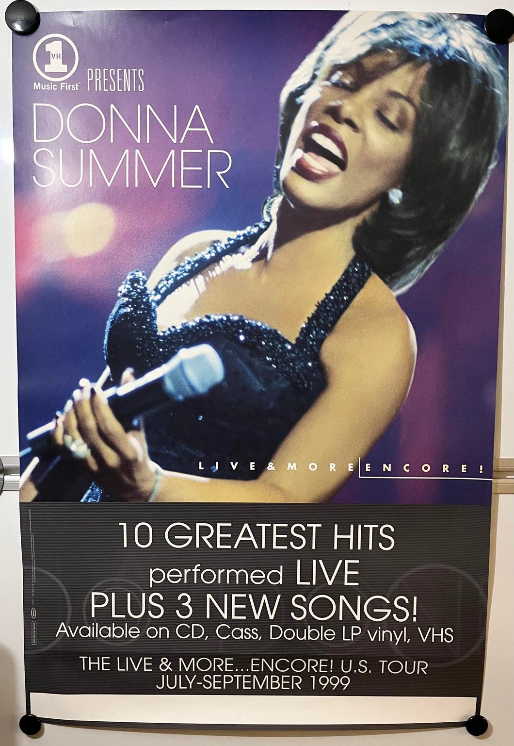 Donna Summer - 24” x 36” Promotional Poster