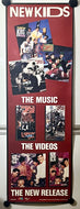New Kids On The Block - 12” x 36” Promotional Poster