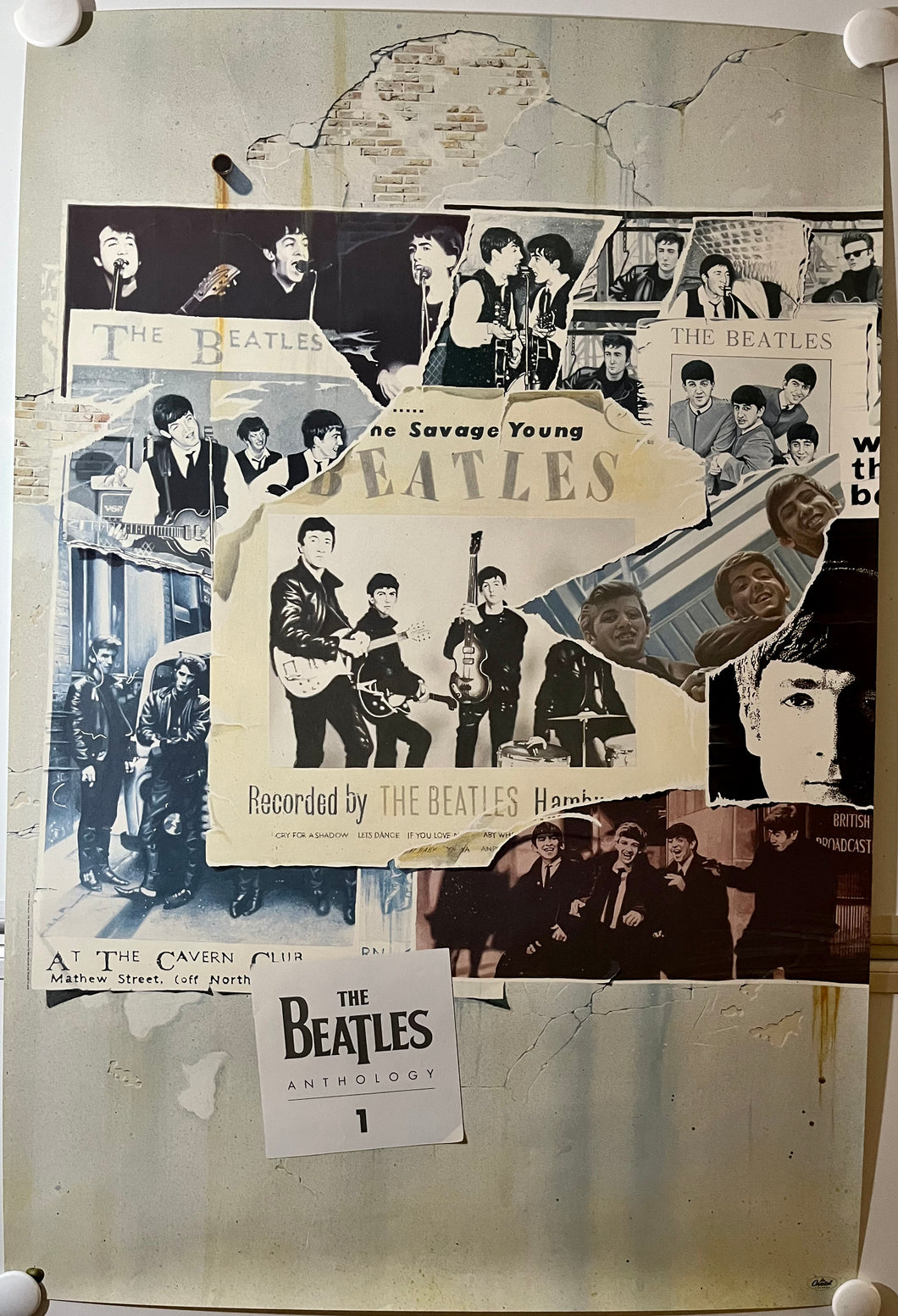 Beatles - 20” x 30” Promotional Poster