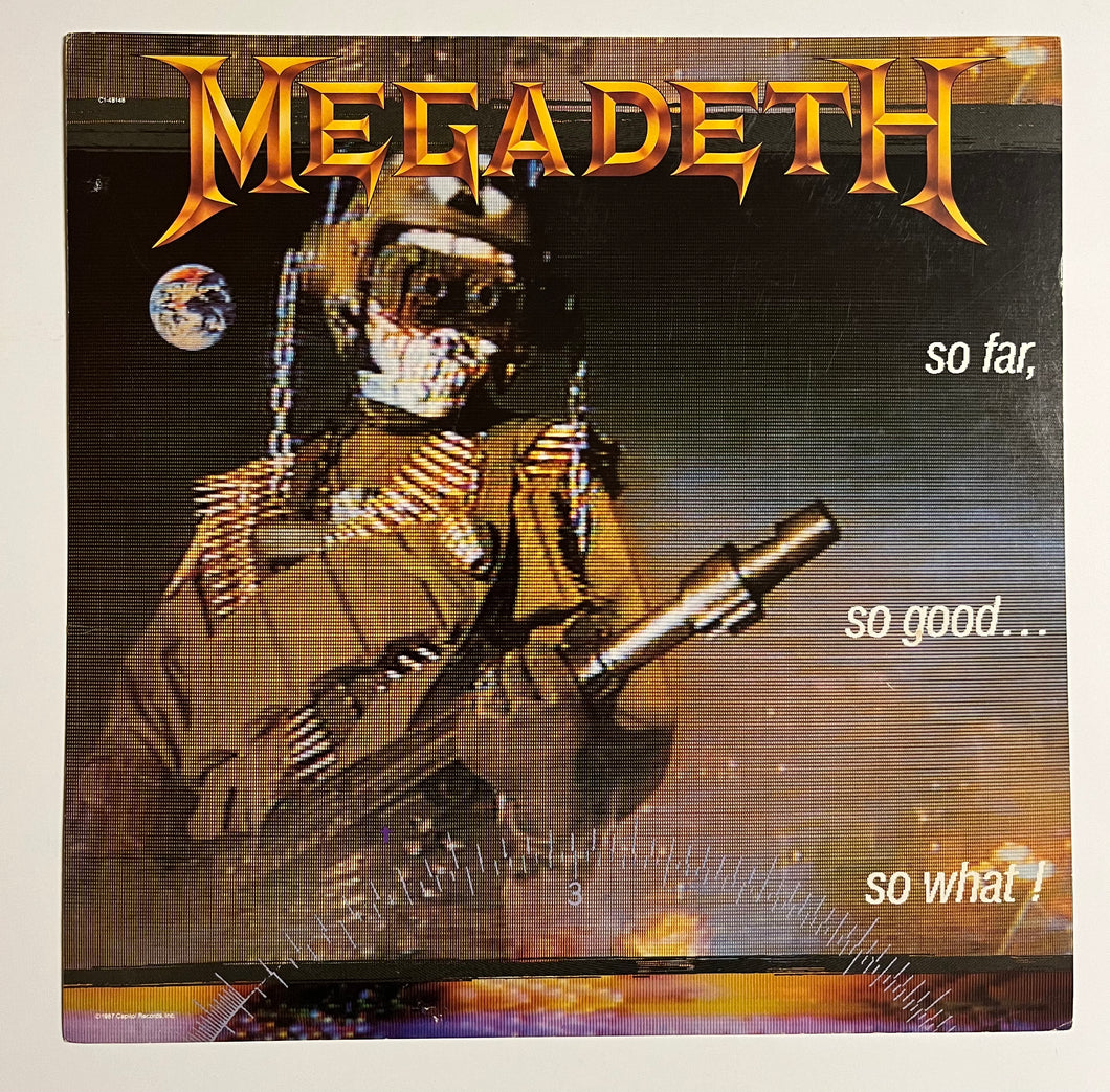 Megadeth - Double Sided Album Flat