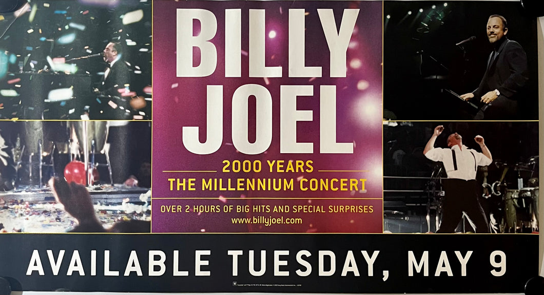 Billy Joel - 13” x 24” Promotional Poster