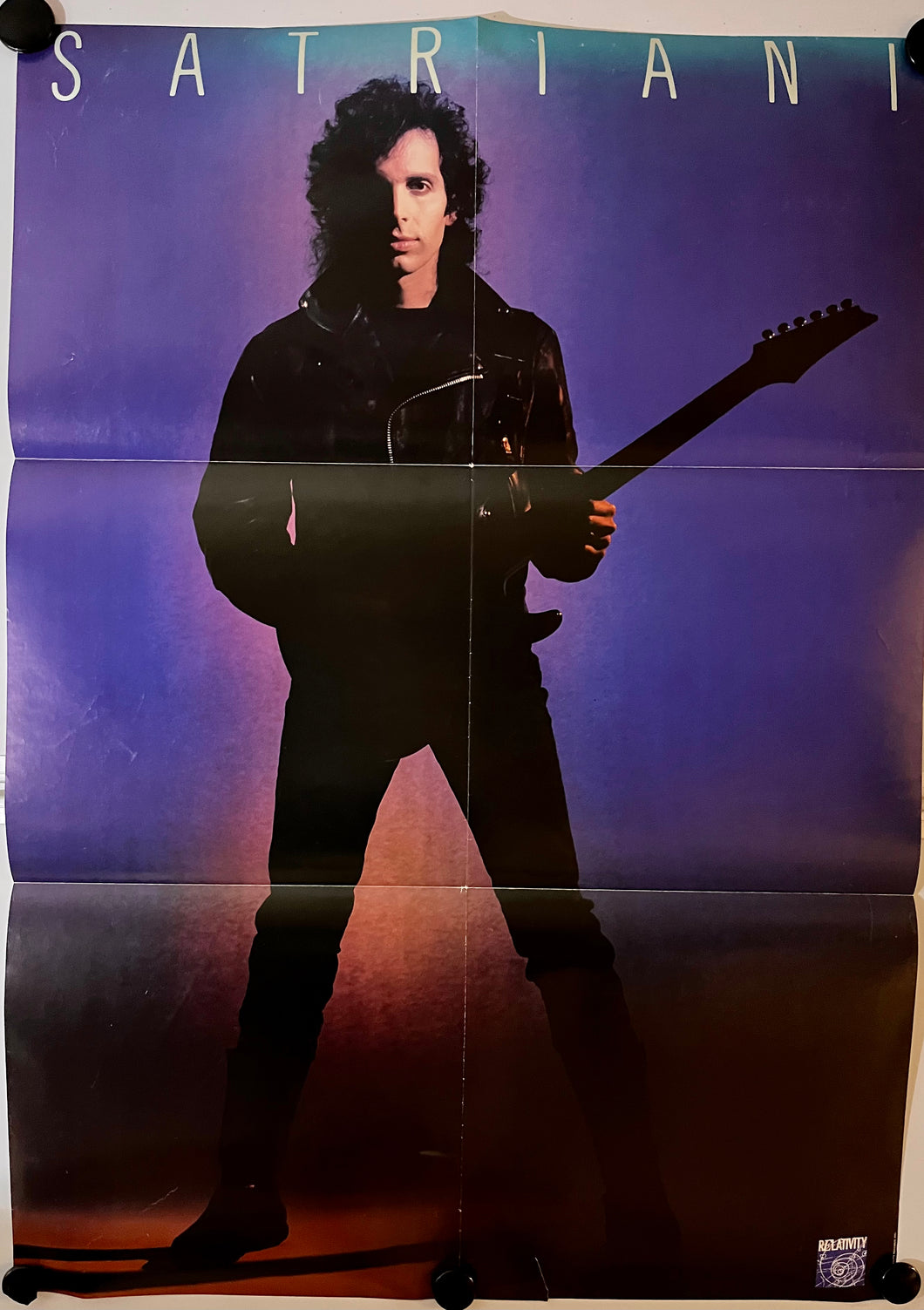 Joe Satriani - 24”  x 33” Promotional Poster