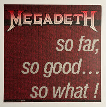 Load image into Gallery viewer, Megadeth - Double Sided Album Flat
