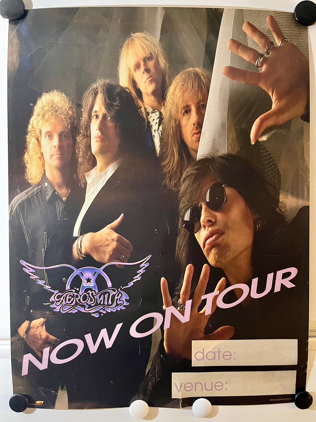 Aerosmith - 18” x 24” Promotional Poster