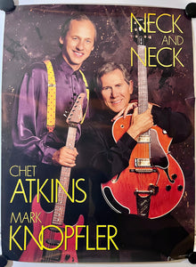 Chet Atkins Mark Knopfler - 18” x 24” Promotional Poster