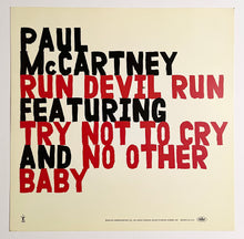 Load image into Gallery viewer, Paul McCartney - Double Sided Album Flat
