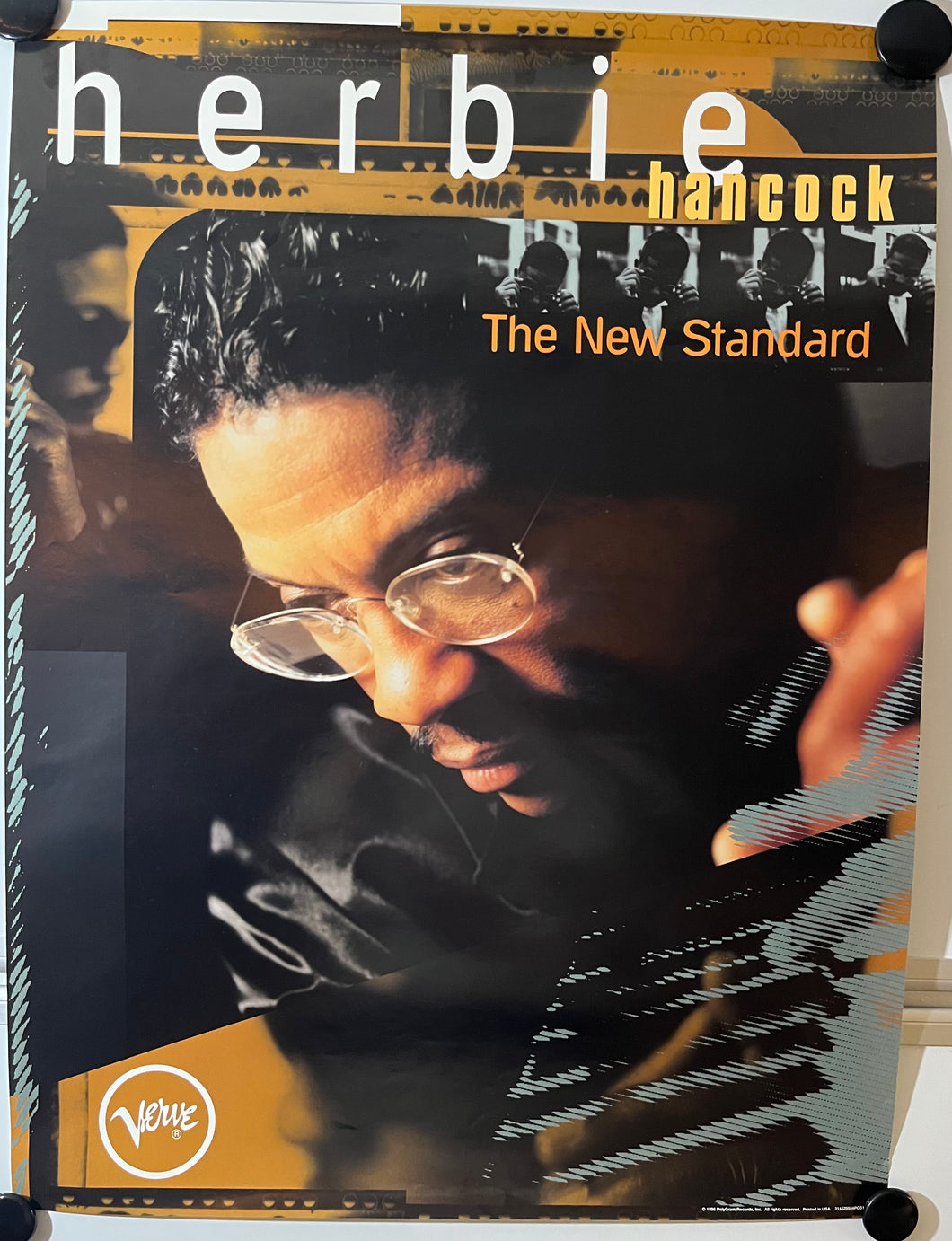 Herbie Hancock - 20” x 30” Promotional Poster