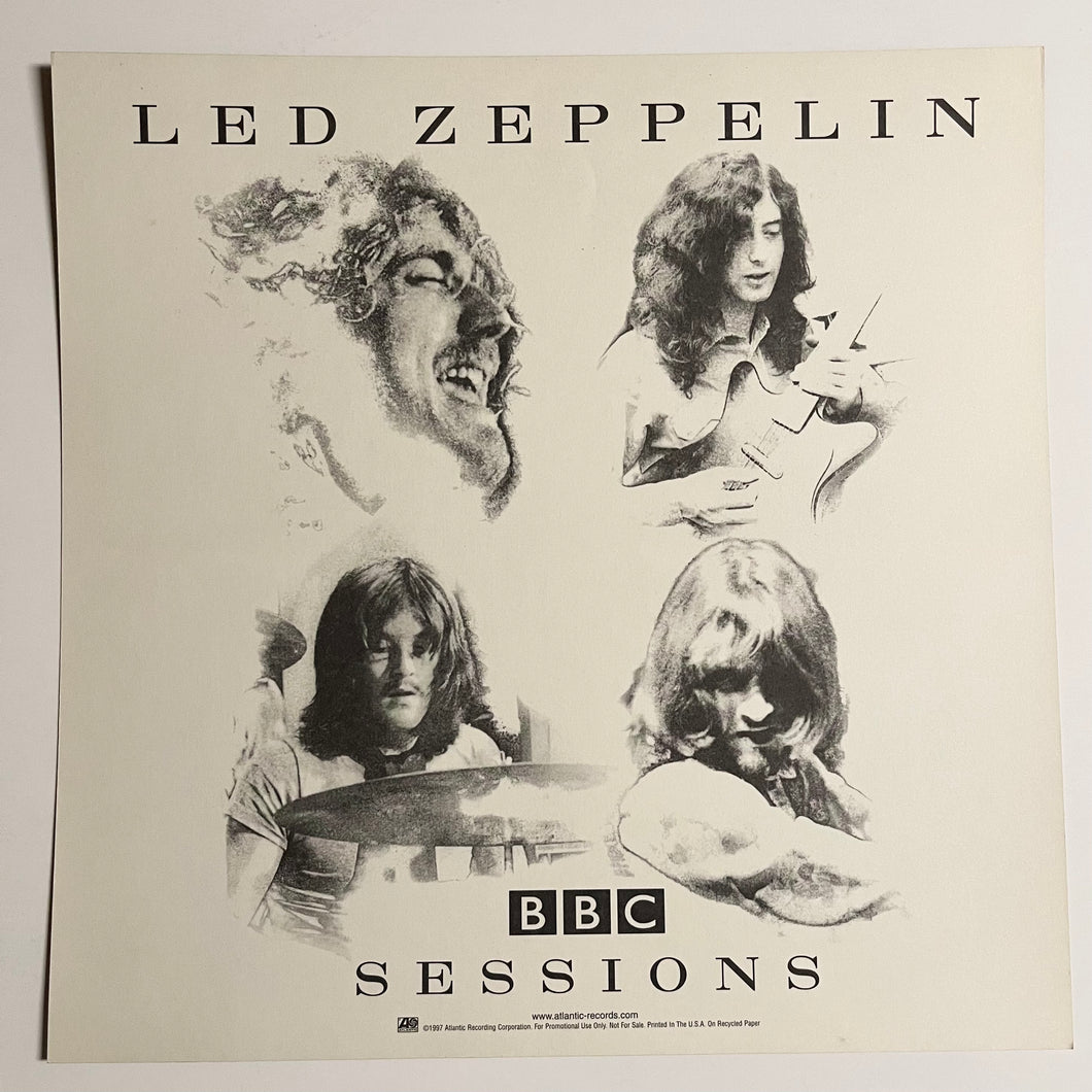 Led Zeppelin - Double Sided Album Flat