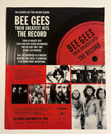 Bee Gees - 11” x 13” Trade Ad