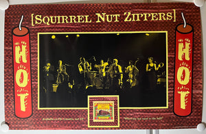 Squirrel Nut Zippers - 18” x 28” Promotional Poster