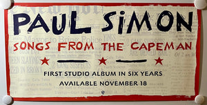 Paul Simon - 12” x 24” Promotional Poster