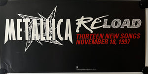 Metallica - 10” x 20 Promotional Poster
