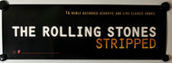Rolling Stones - 9” x 27” Double Sided Promotional Poster