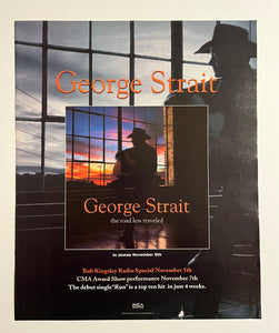 George Strait - 11” x 13” Trade Ad