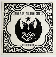 Jimmy Page Black Crowes - Double Sided Album Flat