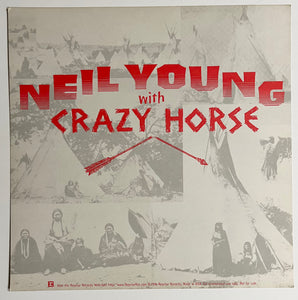 Neil Young Crazy Horse - Double Sided Album Flat