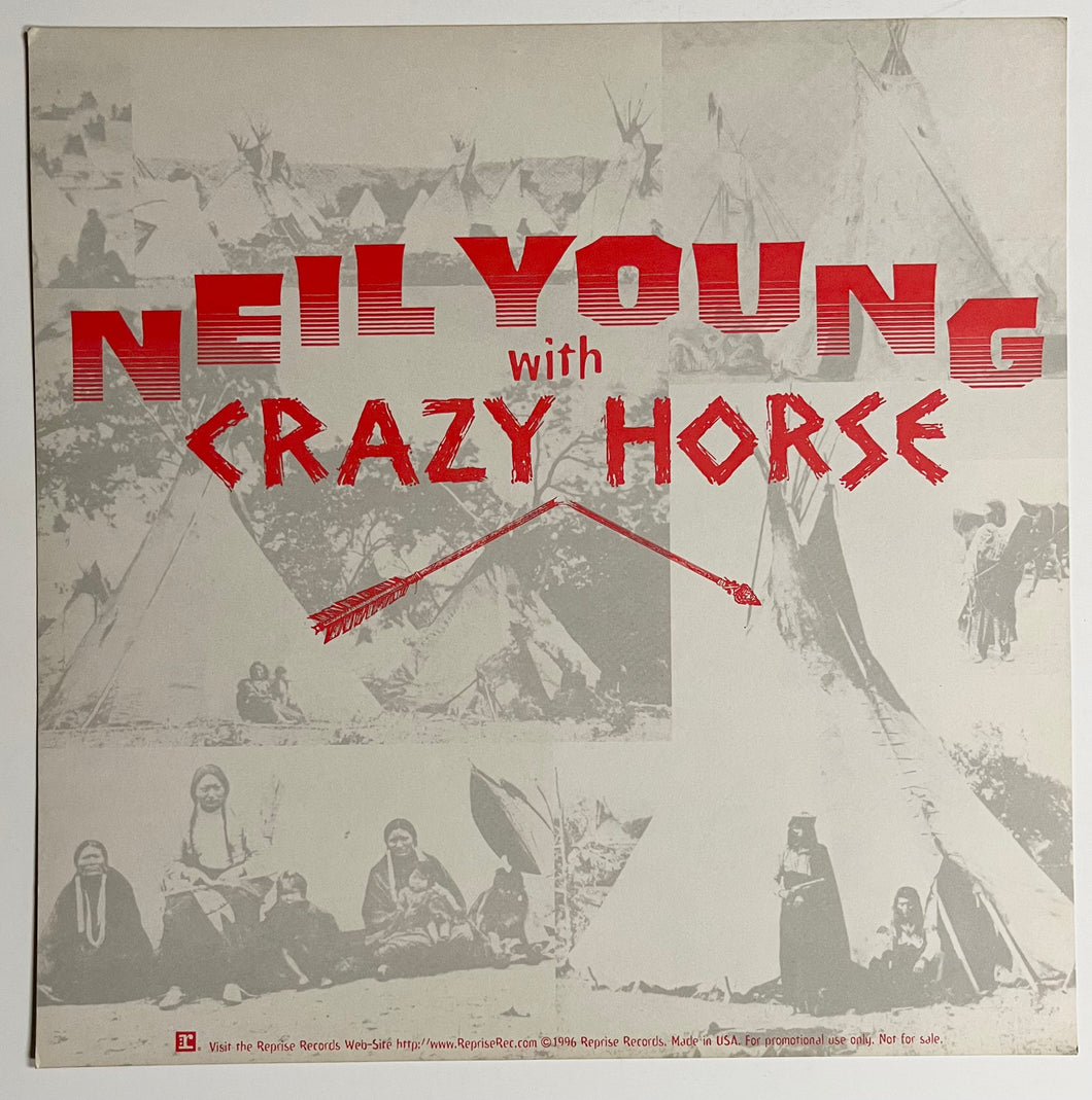 Neil Young Crazy Horse - Double Sided Album Flat