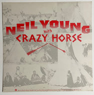 Neil Young Crazy Horse - Double Sided Album Flat