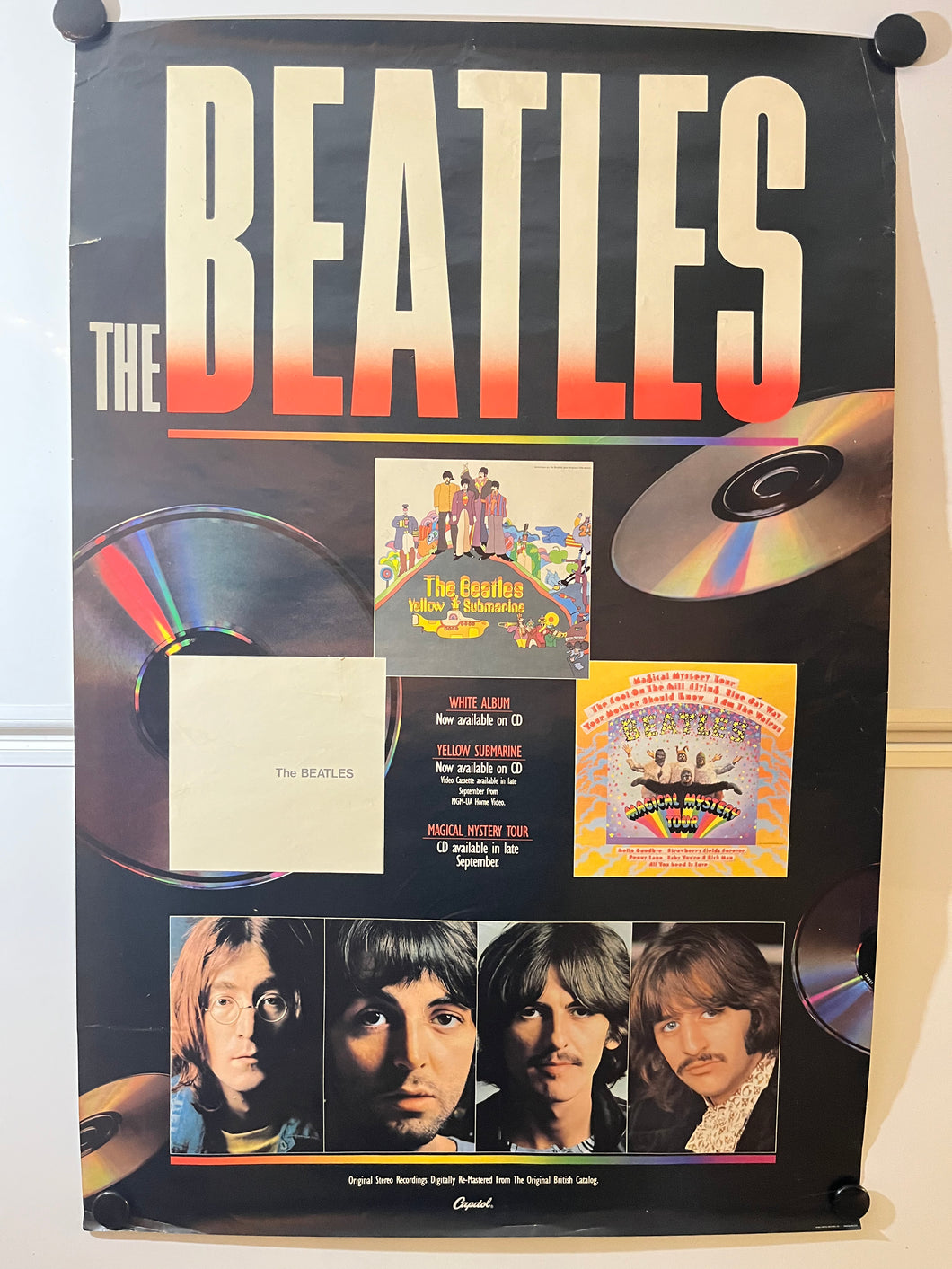 Beatles - 24” x 36” Promotional Poster