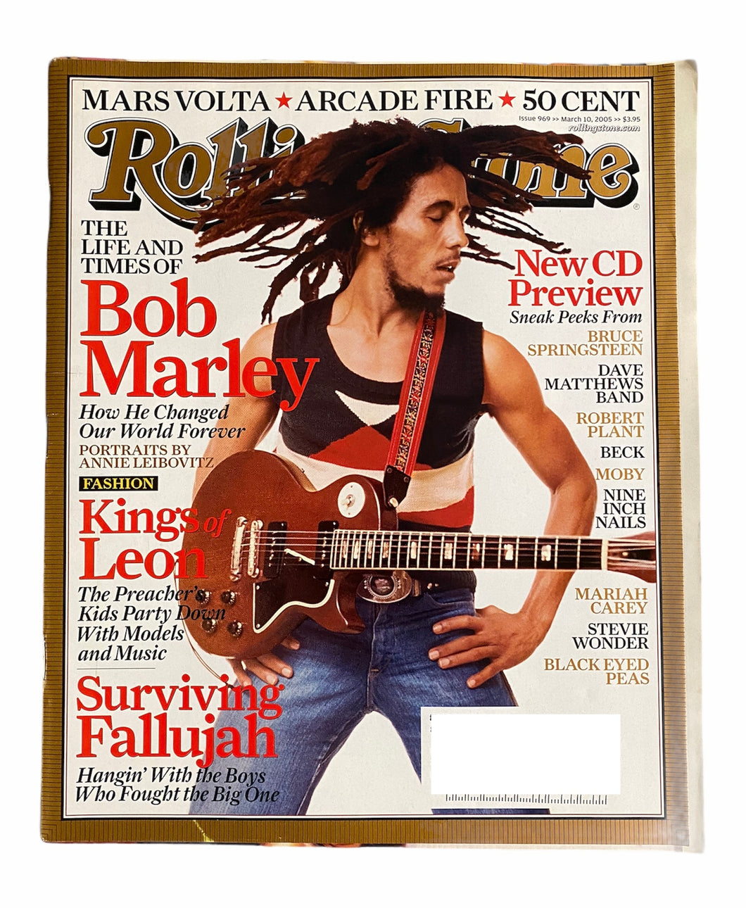 Bob Marley, King Of Leon, Mars Volta, Arcade Fire , 50 Cent - Rolling Stone Magazine