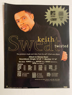 Keith Sweat - 8 1/2” x 11” Trade Ad #2