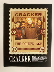 Cracker - 8 1/2” x 11” Trade Ad