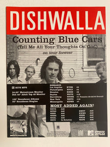 Dishwalla - 8 1/2” x 11” Trade Ad #4