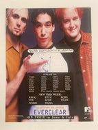 Everclear - 8 1/2” x 11” Trade Ad #9
