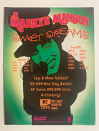 Marilyn Manson - 8 1/2” x 11” Trade Ad #4