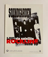 Soundgarden - 8 1/2” x 11” Trade Ad #1
