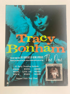 Tracy Bonham - 8 1/2” x 11” Trade Ad #3