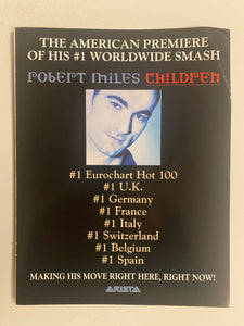 Robert Miles - 8 1/2” x 11” Trade Ad