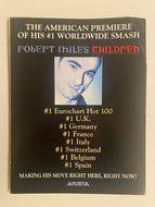 Robert Miles - 8 1/2” x 11” Trade Ad