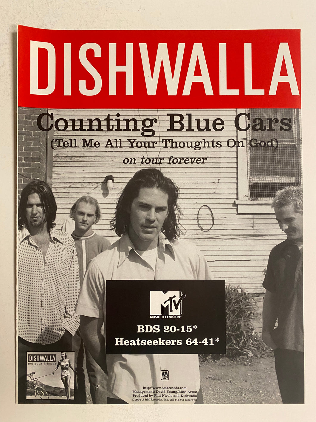 Dishwalla - 8 1/2” x 11” Trade Ad #2