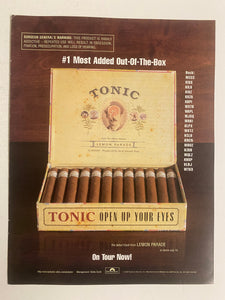 Tonic - 8 1/2” x 11” Trade Ad #1