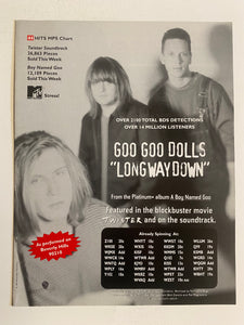 Goo Goo Dolls - 8 1/2” x 11” Trade Ad #4