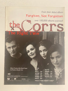 Corrs - 8 1/2” x 11” Trade Ad #1